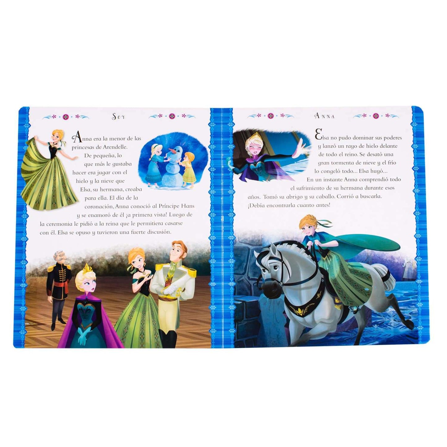 Libro Frozen, Soy Anna