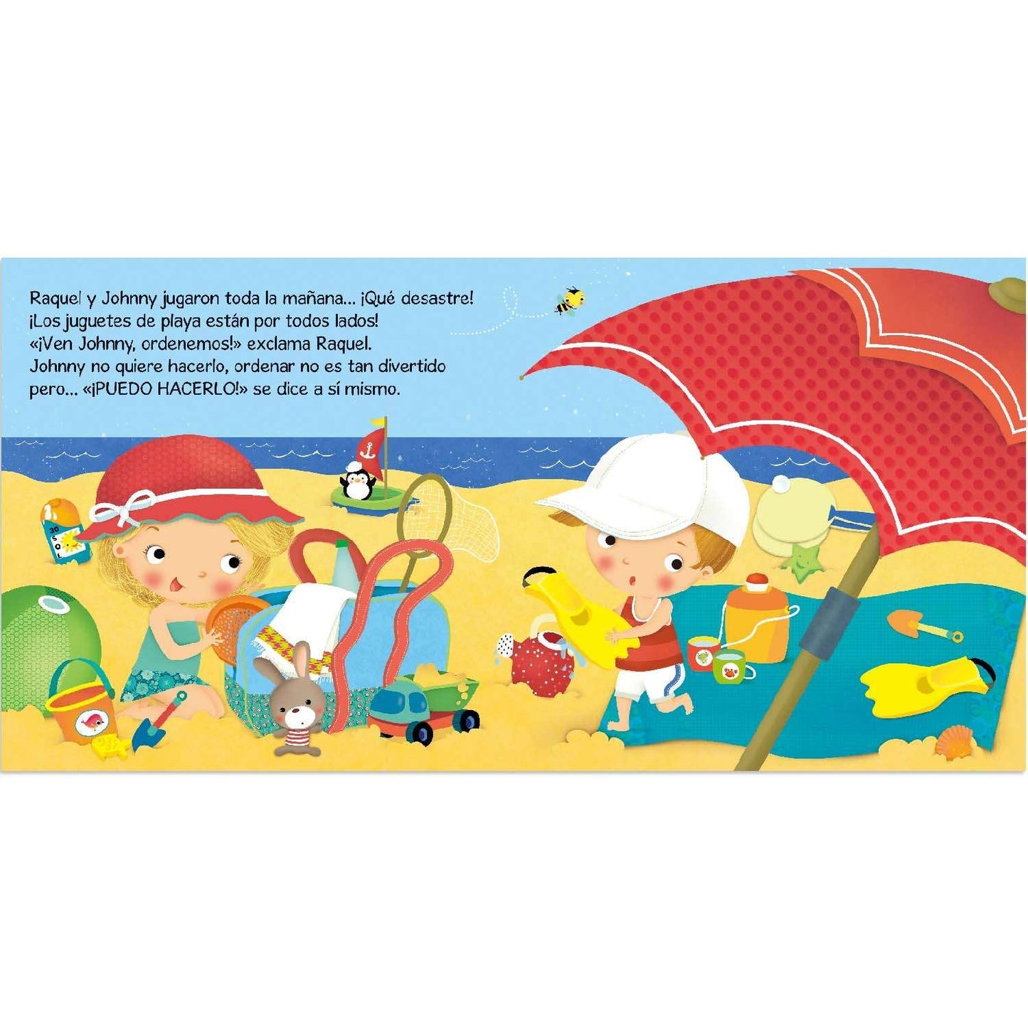 Libro Raquel y Johnny ¡Puedo Hacerlo!