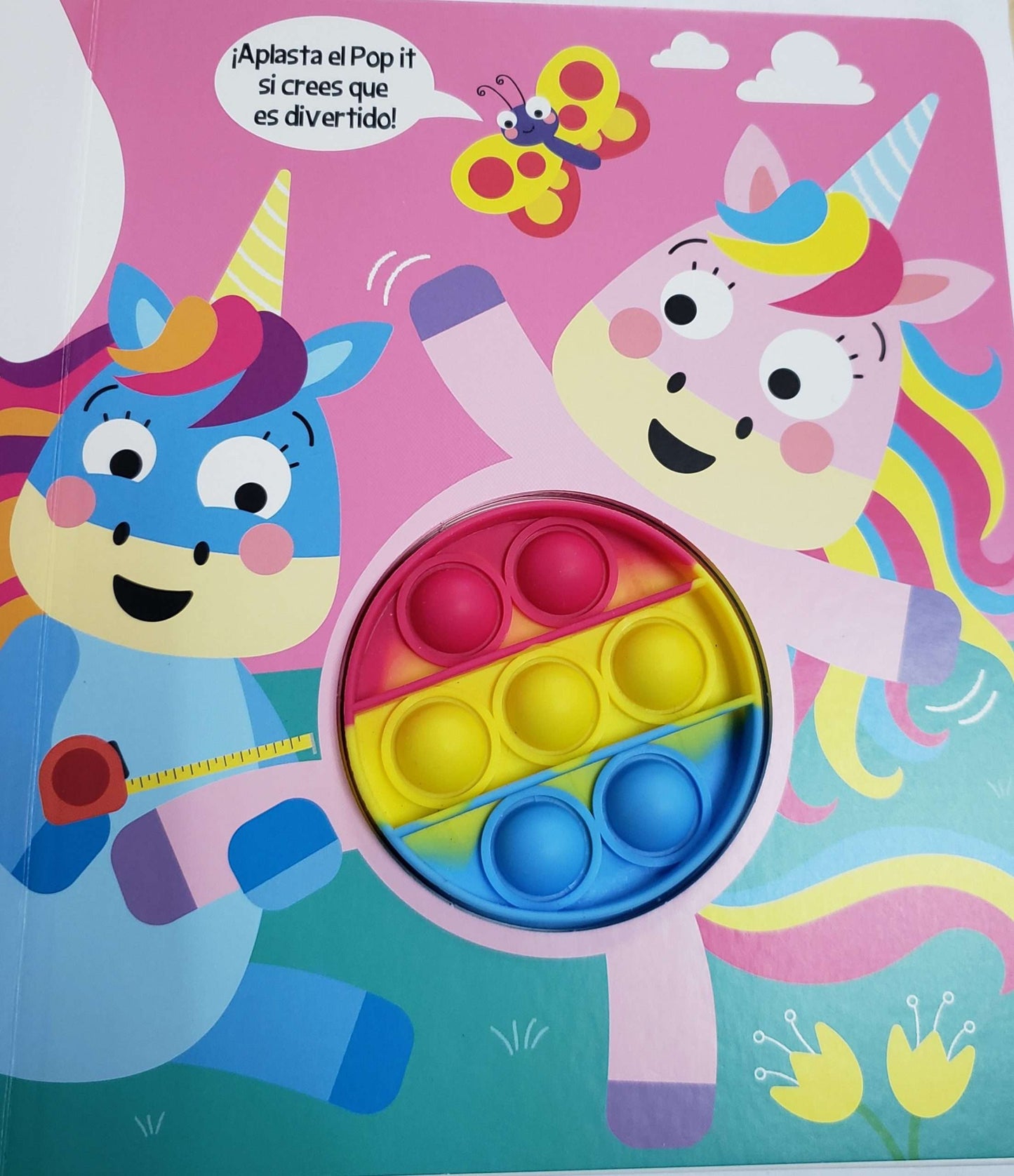 Libro ¡Unicornios Divertidos! - Pop It