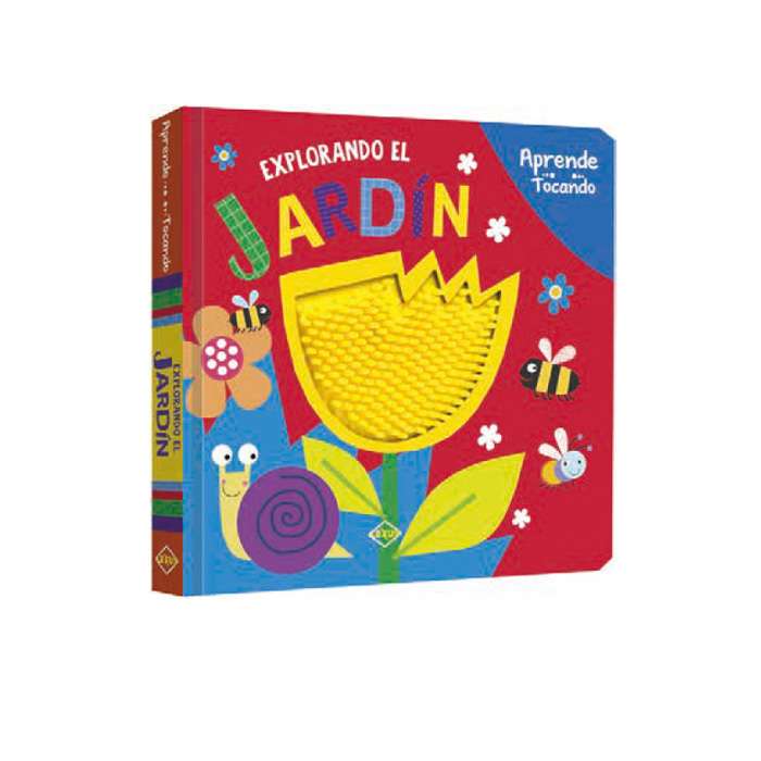 Libro Explorando el Jardín, Aprende Tocando