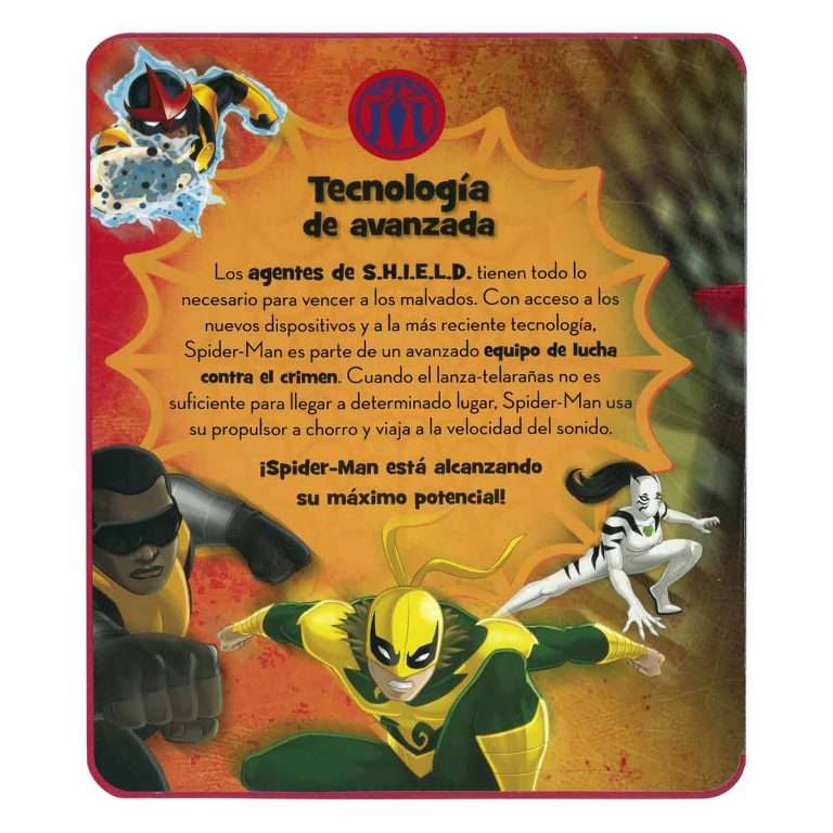 Libro Spiderman 5 Rompecabezas
