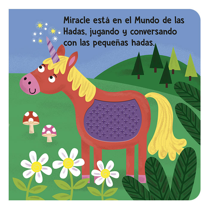 Libro El Mágico Mundo de los Unicornios - Tocar y Sentir