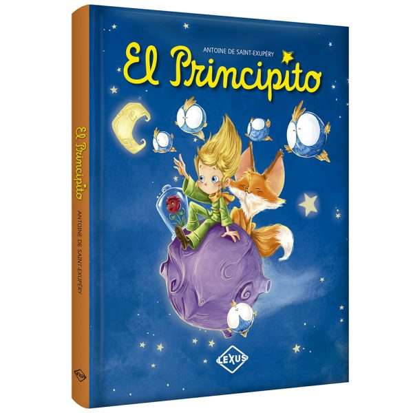 Libro El Principito (grande color azul)