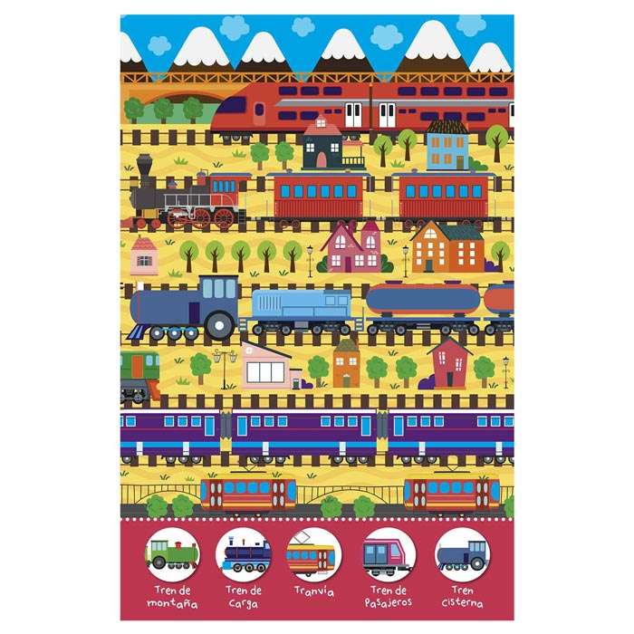 Libro Busca y Encuentra Transportes (50 Sonidos) Libro Sensorial