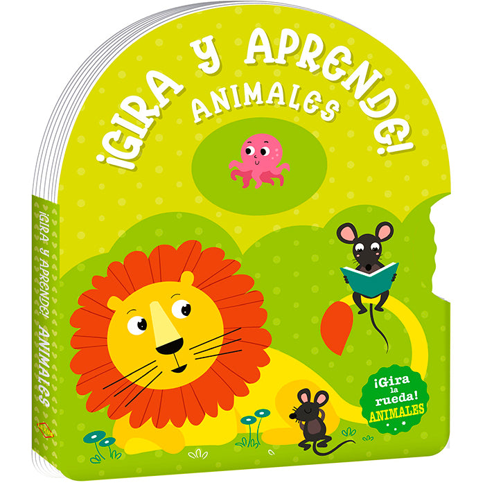 Libro Gira y Aprende Animales