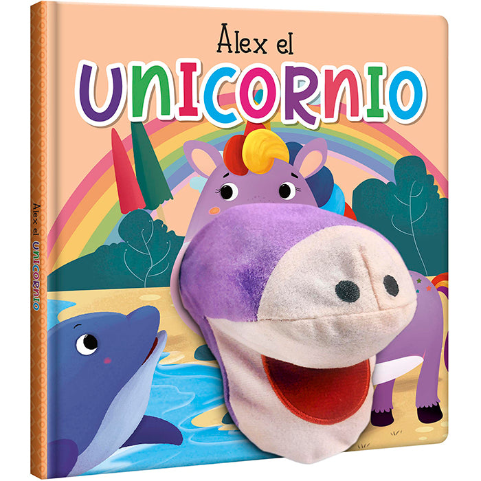 Libro Alex el Unicornio - Títere