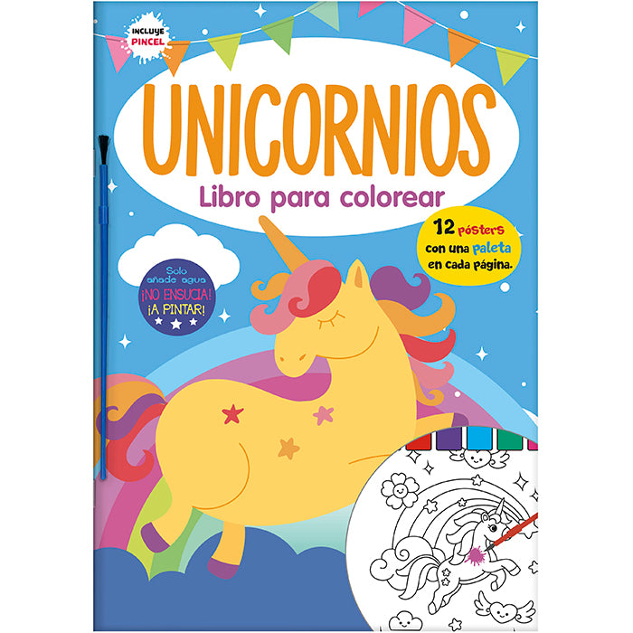 Libro Unicornios - Libro para Colorear