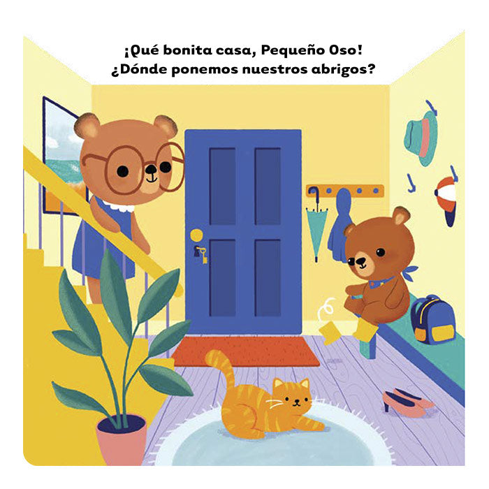 Libro En la Casa – Pequeño Oso, Primeras Palabras