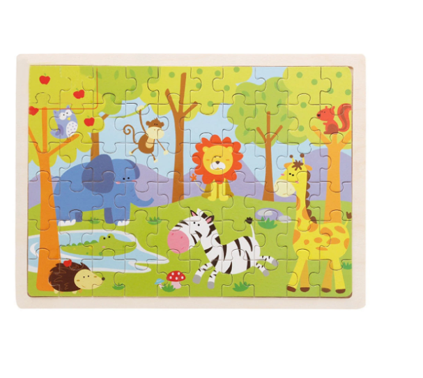 Puzzle mediano 60 piezas Selva