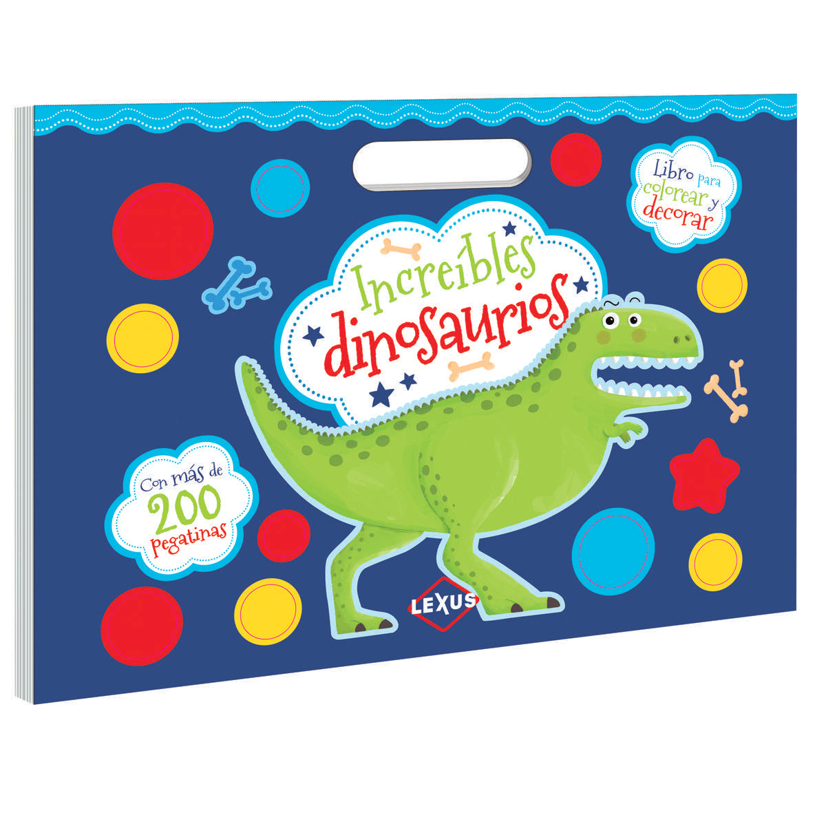 Libro Increíbles Dinosaurios - Libro para colorear