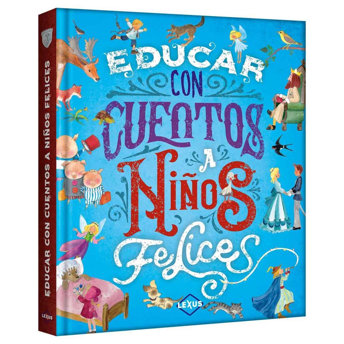 Libro Educar con Cuentos a Niños Felices
