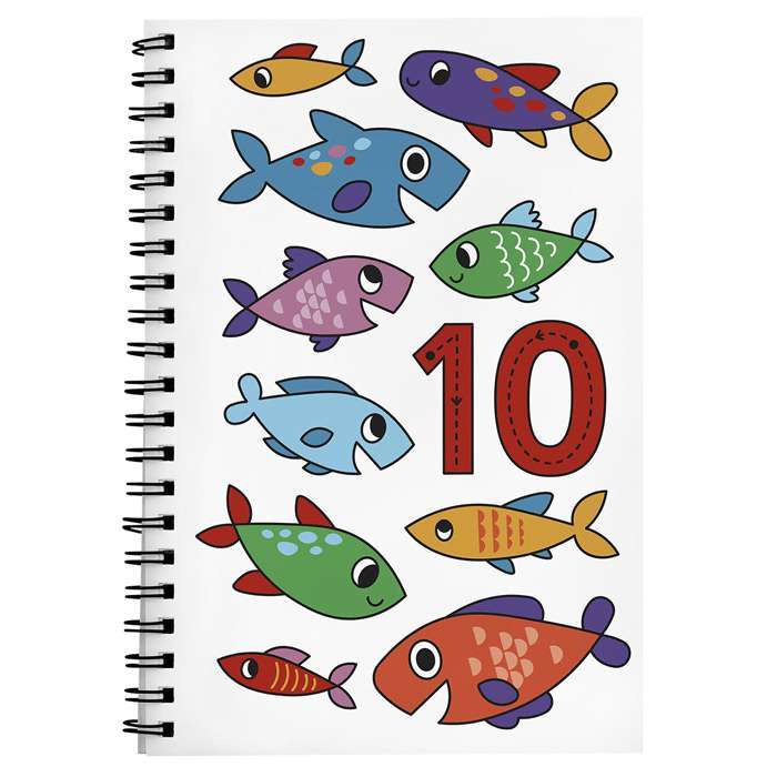 Libro Contando - Pinta con Agua - Libro Pintable