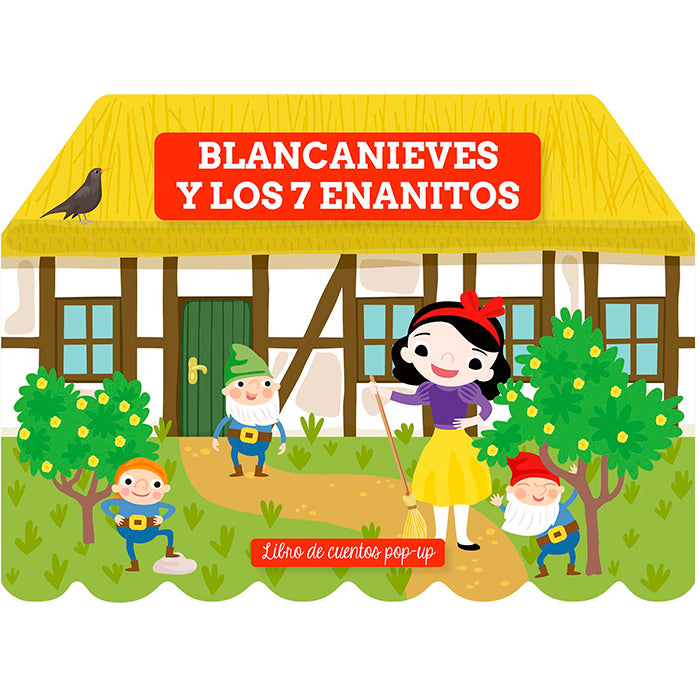 Libro Cuento Blancanieves y los 7 Enanitos Pop Up