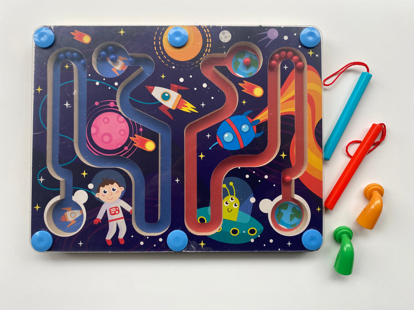 Tablero Laberinto Magnético mediano - diseño Espacio