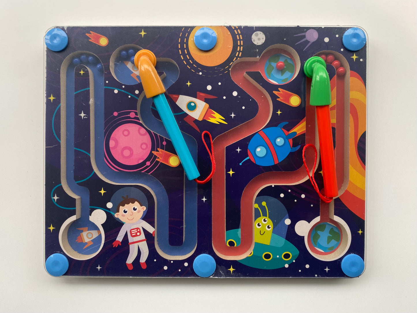 Tablero Laberinto Magnético mediano - diseño Espacio