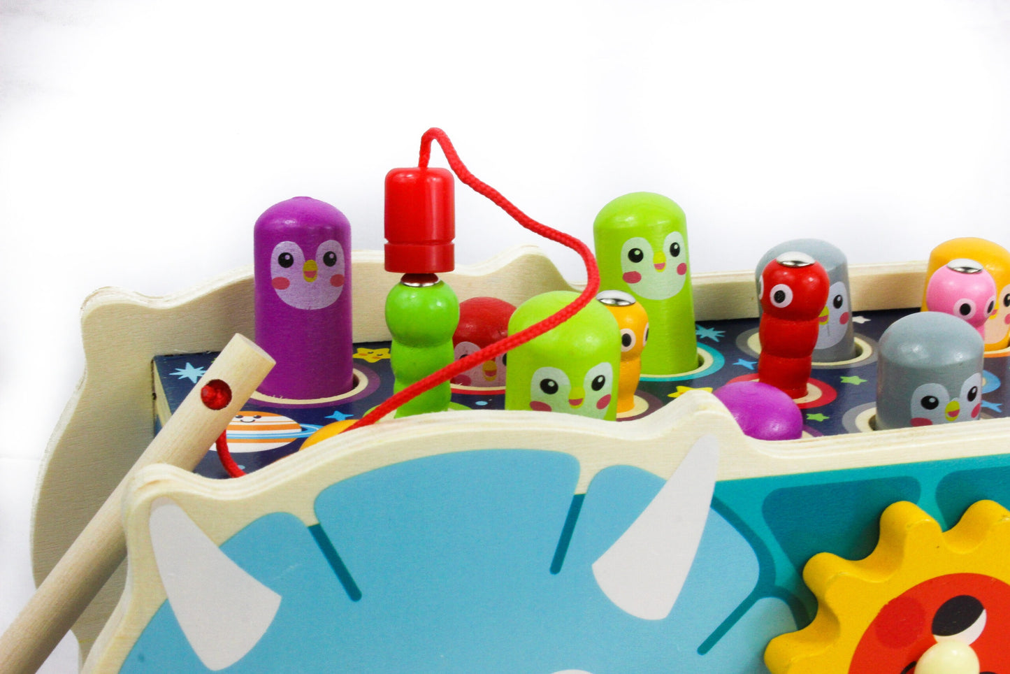 Juguete Camión Dinosaurio 100% Madera