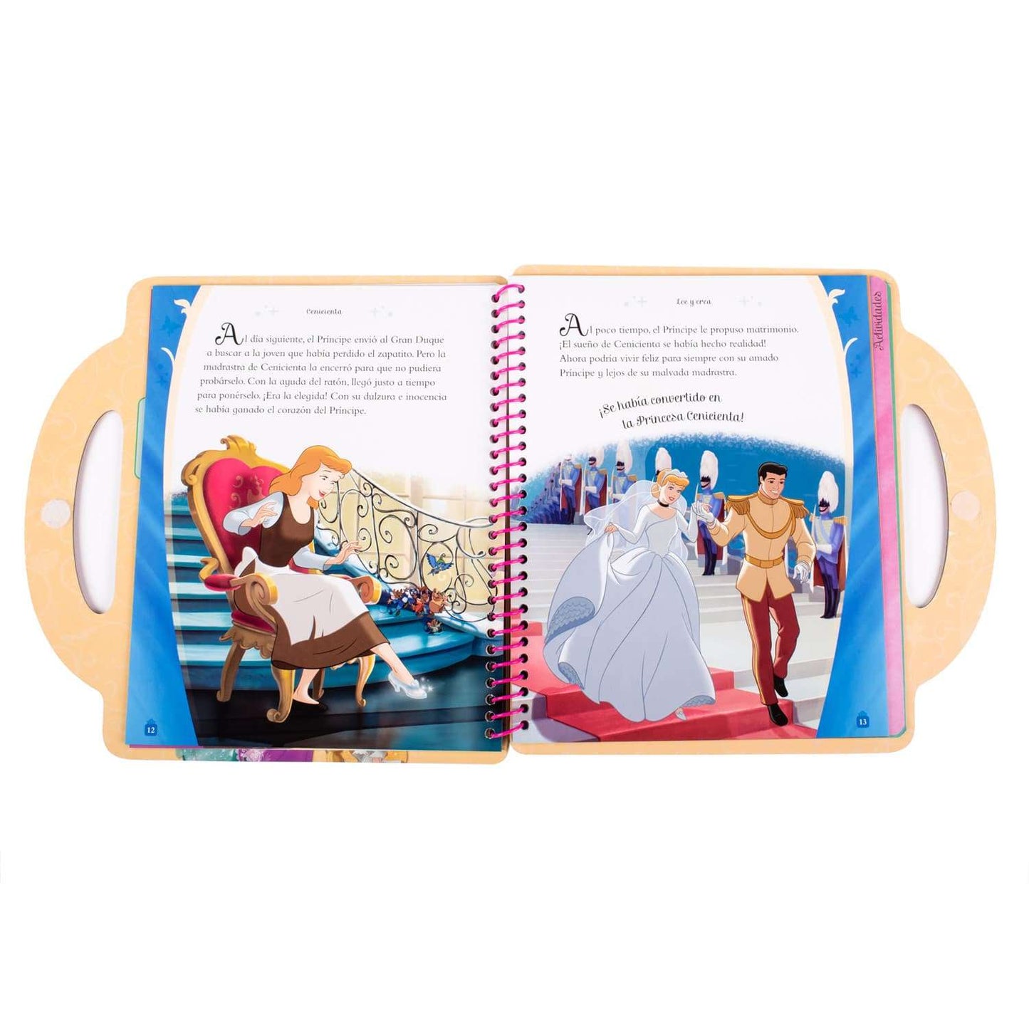 Libro Disney Princesas, Lee y Crea
