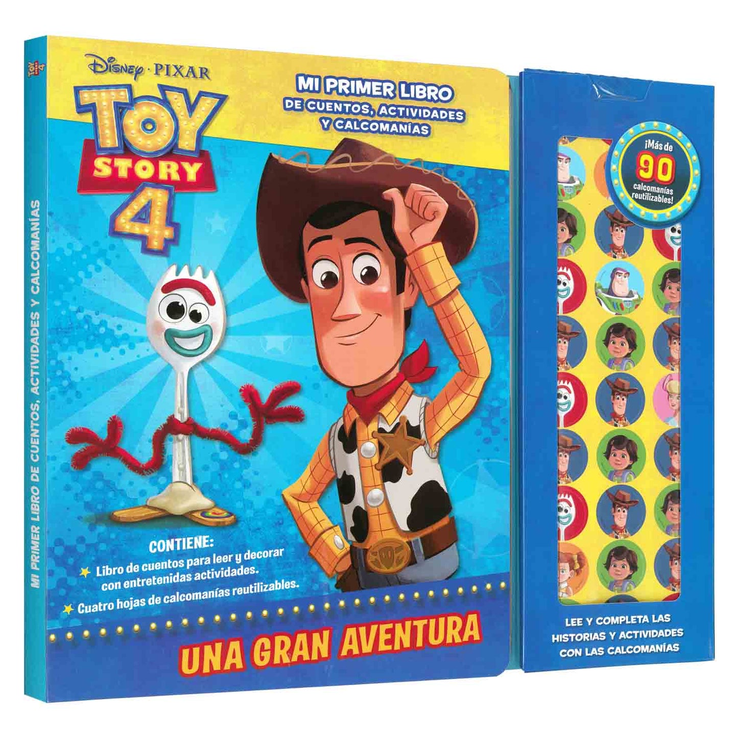 Libro Toy Story 4, Una Gran Aventura - Calcomanías
