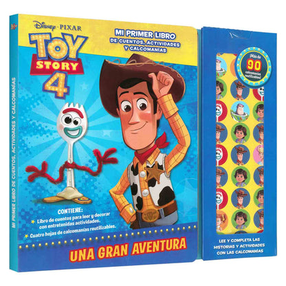 Libro Toy Story 4, Una Gran Aventura - Calcomanías
