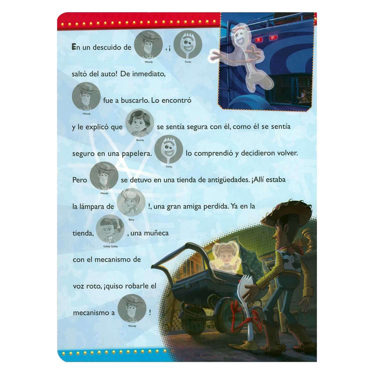Libro Toy Story 4, Una Gran Aventura - Calcomanías