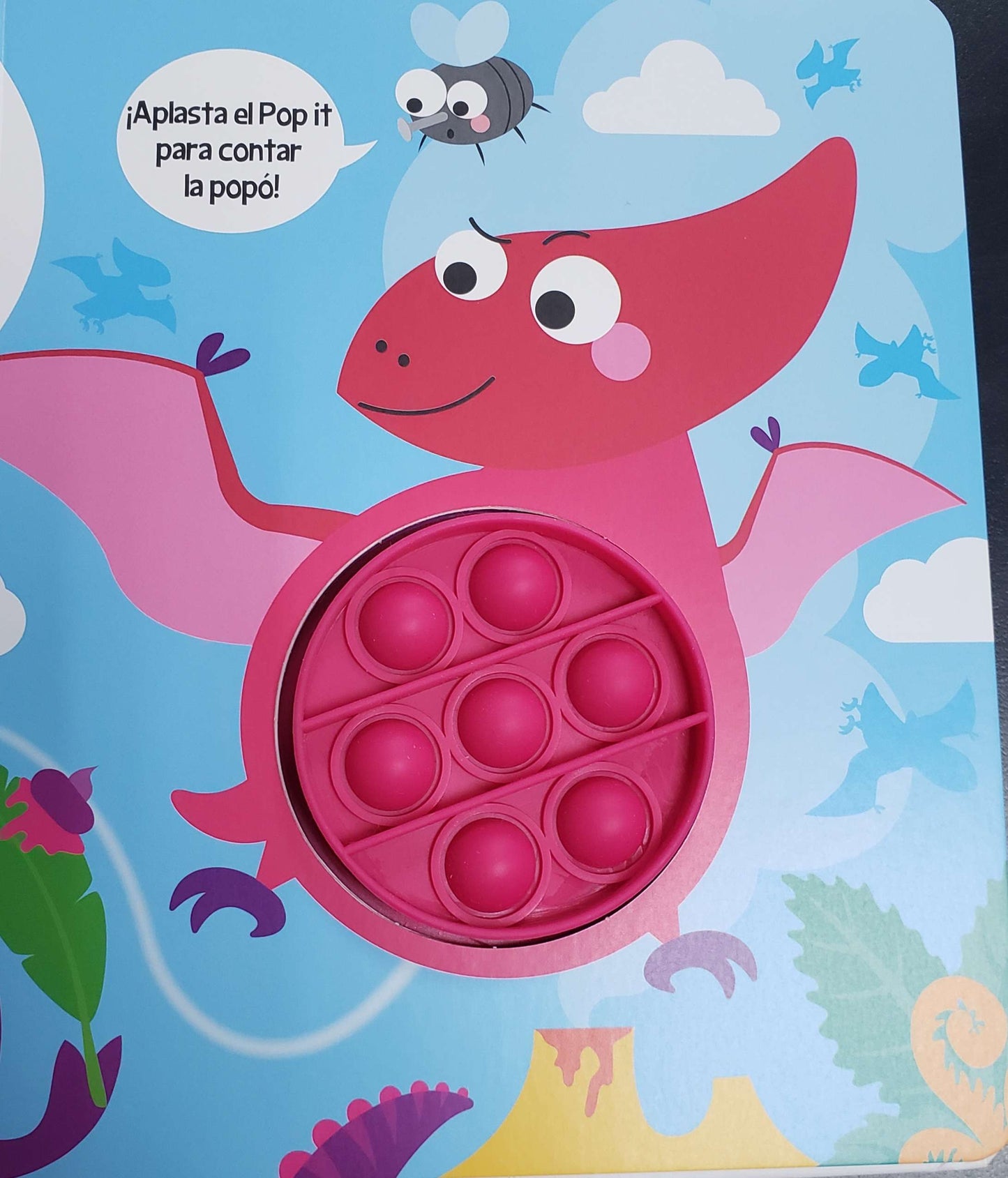 Libro ¡Jurásico Popó! - Pop It