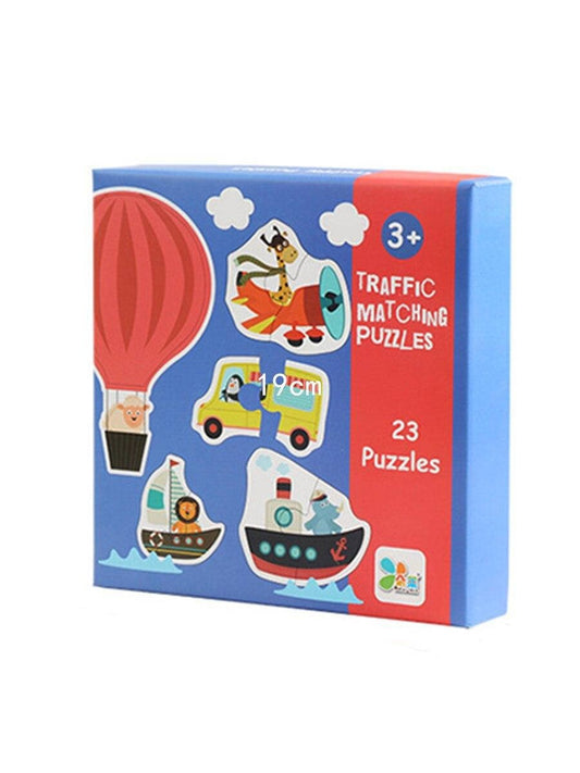 Puzzles Diseño Tráfico 23 figuras