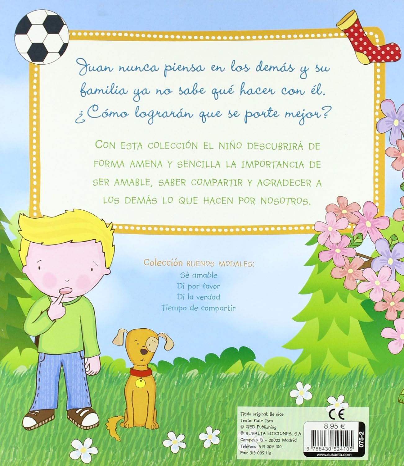 Libro Sé Amable (Buenos Modales)
