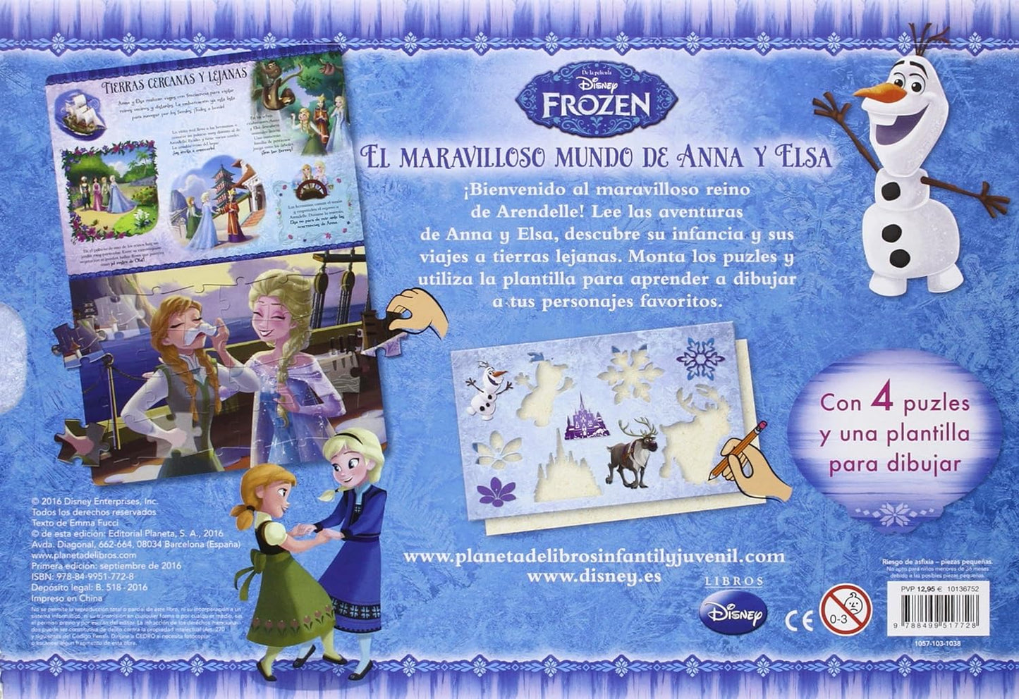 Frozen El maravilloso mundo de Anna y Elsa