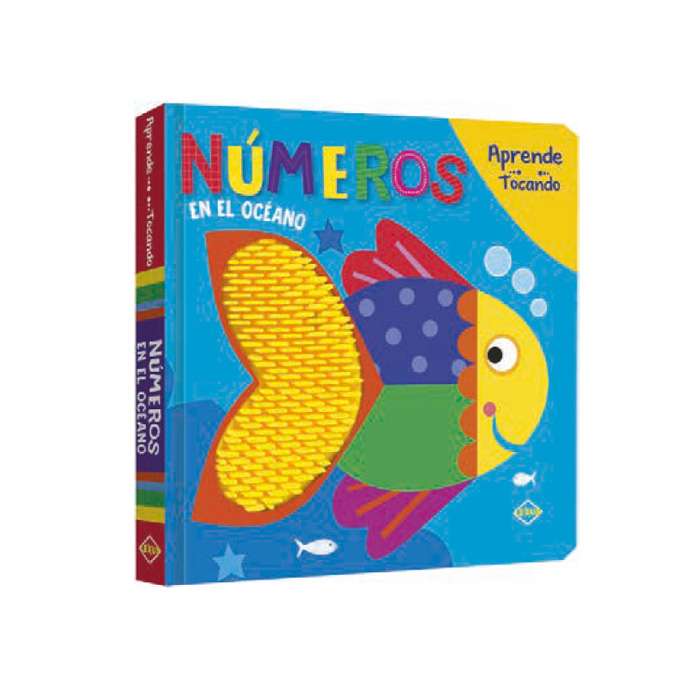 Libro Números en el Océano, Aprende Tocando