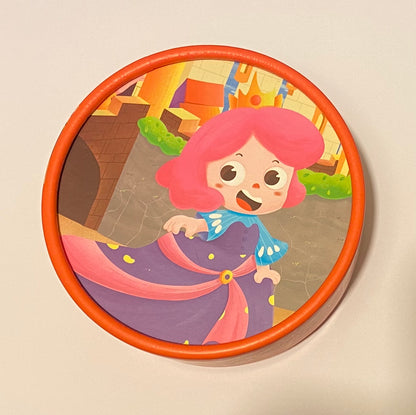 Puzzle en Caja Redonda Variedades