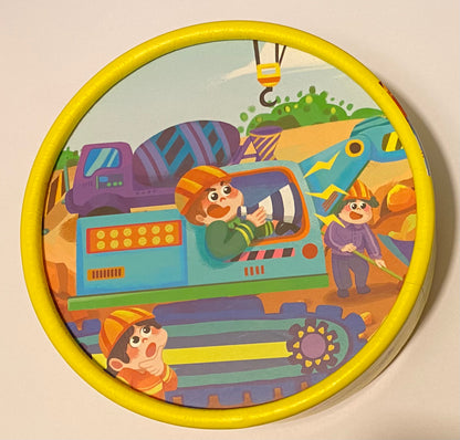 Puzzle en Caja Redonda Variedades