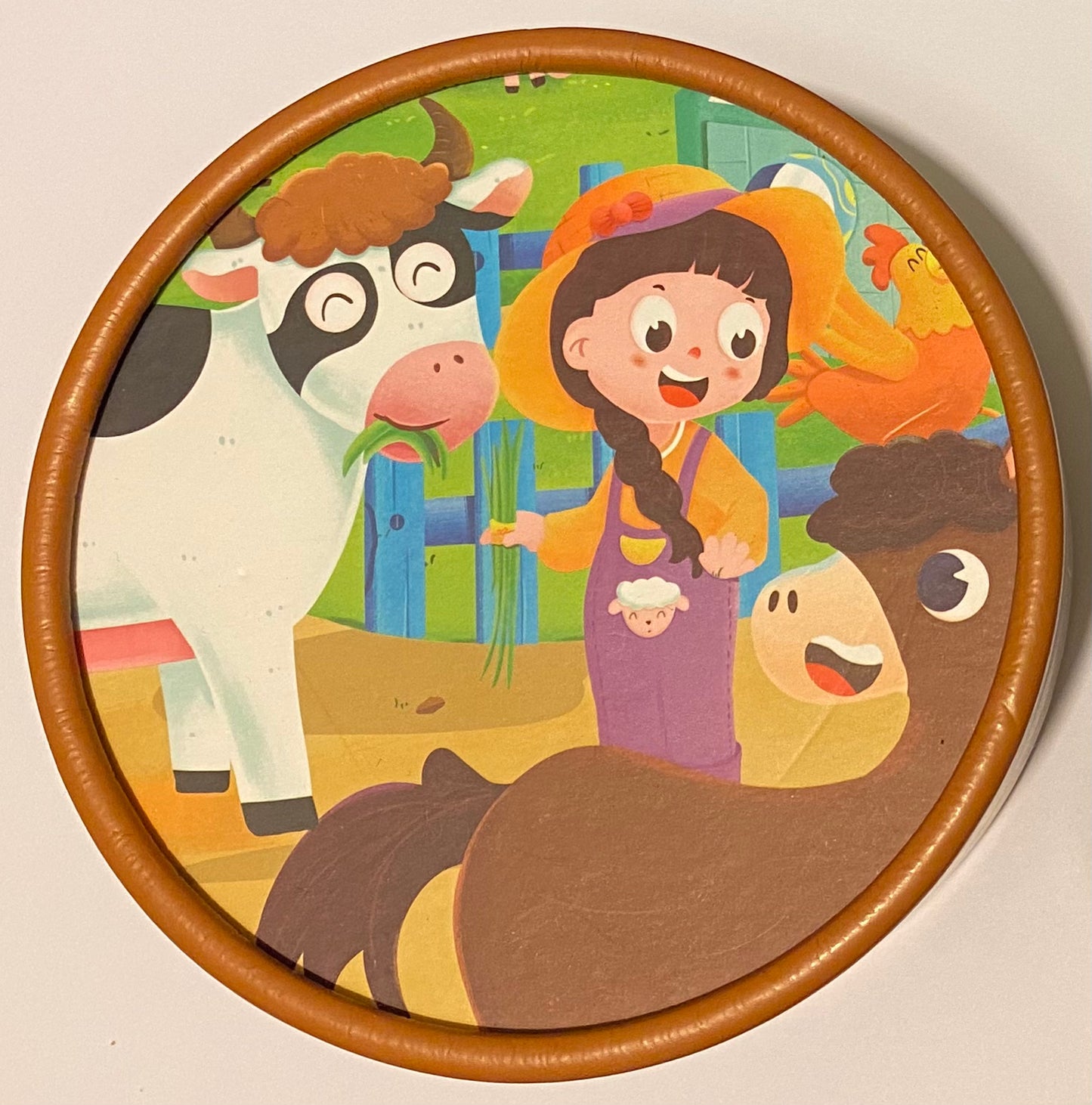Puzzle en Caja Redonda Variedades