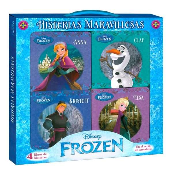 Libro Frozen Historias Maravillosas (4 libros)