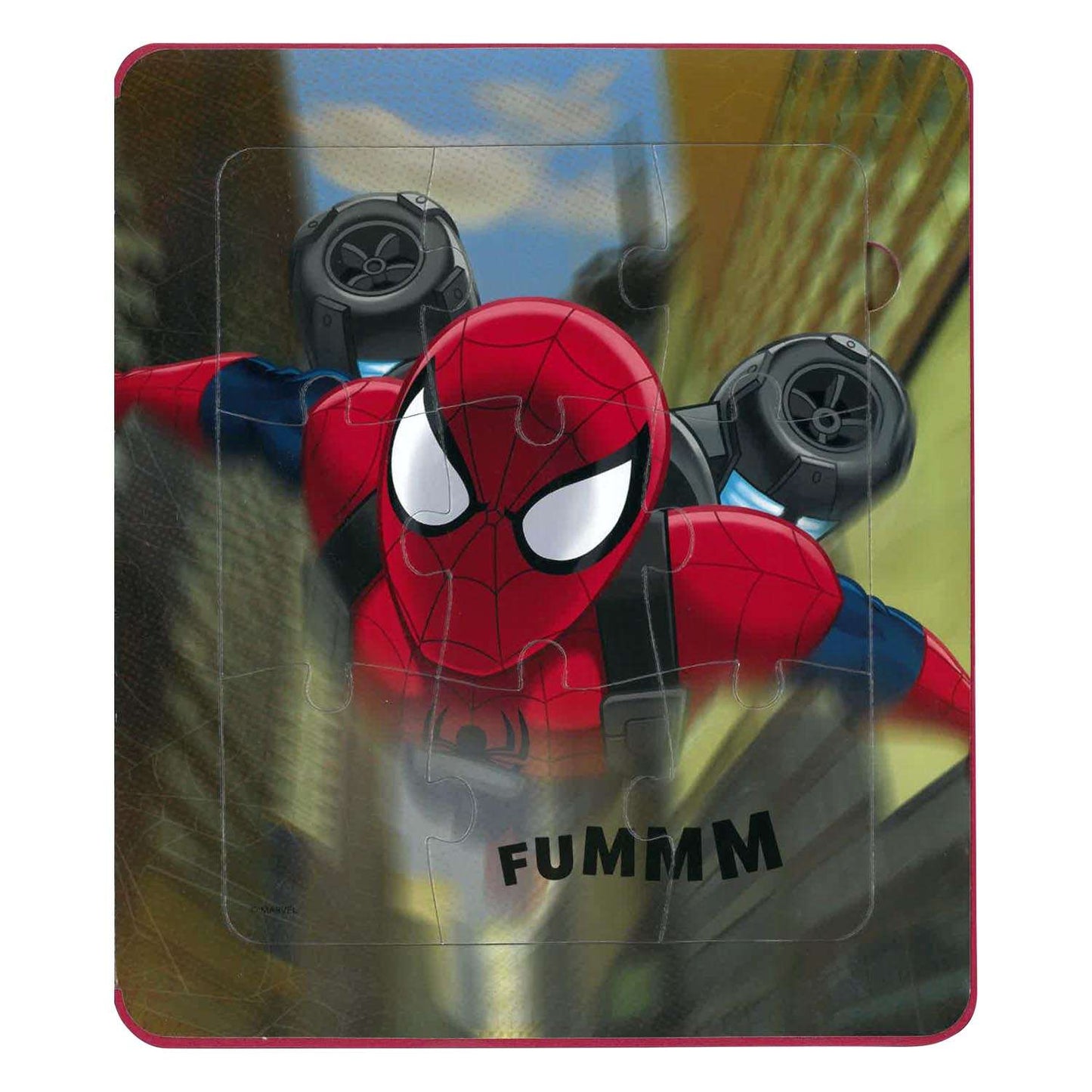 Libro Spiderman 5 Rompecabezas