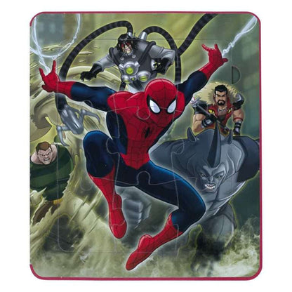 Libro Spiderman 5 Rompecabezas