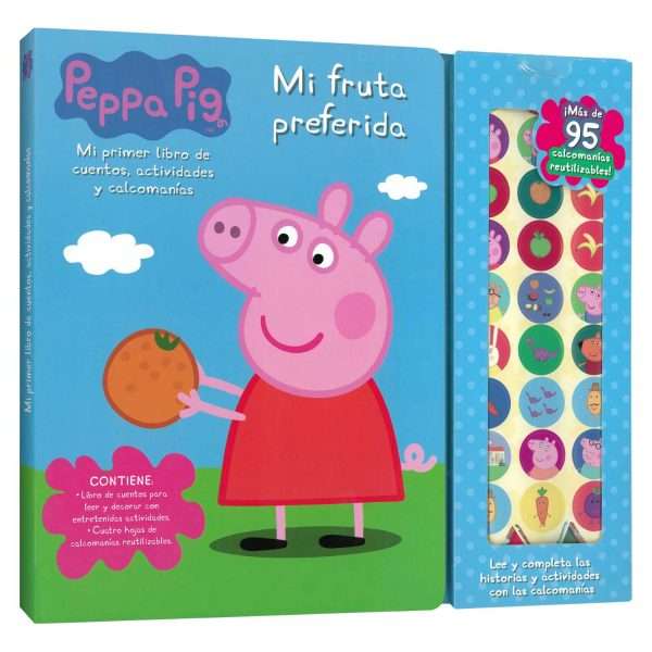 Peppa Pig, Mi Fruta Preferida- Calcomanías