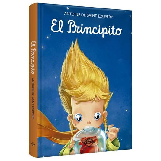 Libro El Principito (mediano color azul)