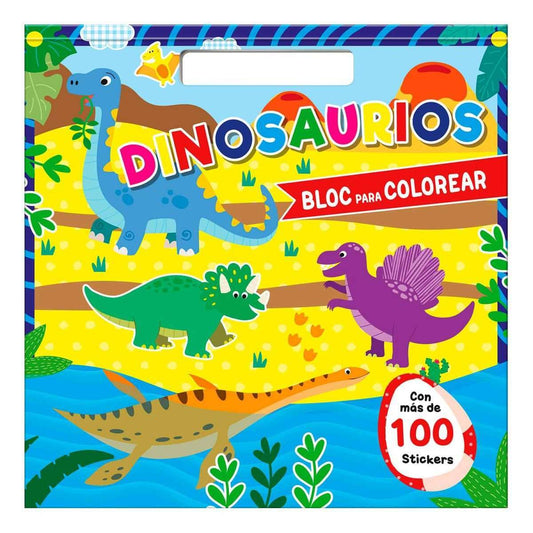 Dinosaurios - Bloc para colorear