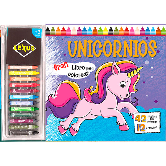 Unicornios – Gran libro para colorear