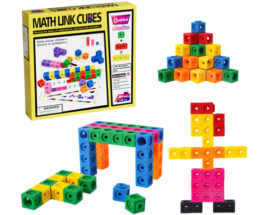 Juguete Cubos Conectables Matemática Inicial