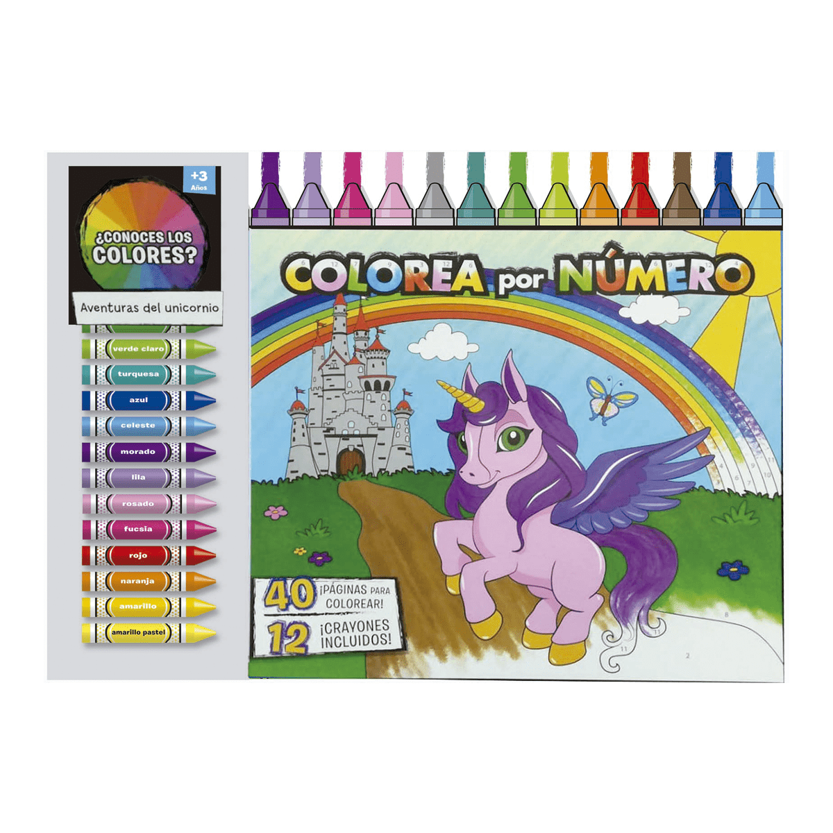 Colorea por Número, Aventuras del Unicornio
