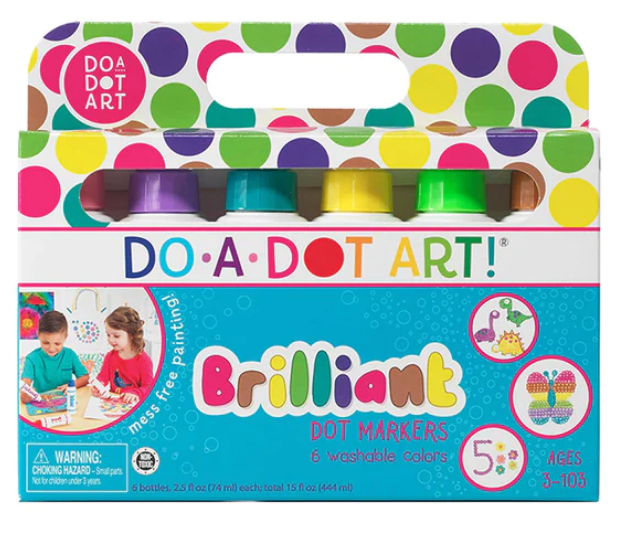 Set Do a Dot Art! TONOS BRILLANTES - Brillant - 6 colores