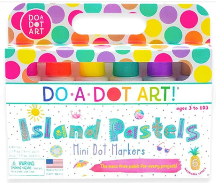Set Do a Dot Art! - TONOS CORAL- Island Pastels 6 colores