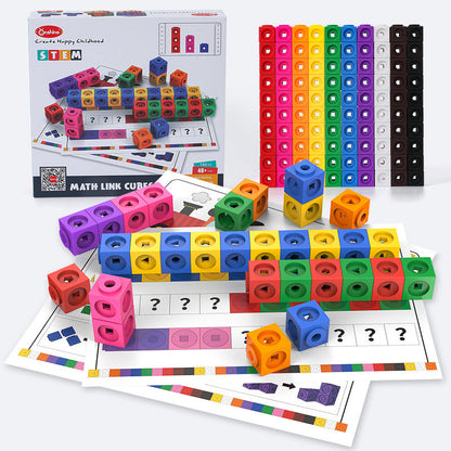 Juguete Cubos Conectables Matemática Inicial