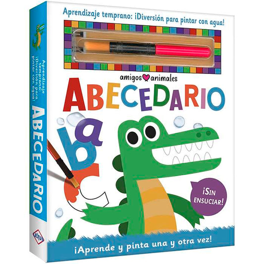 Libro de Abecedario para Pinta con Agua