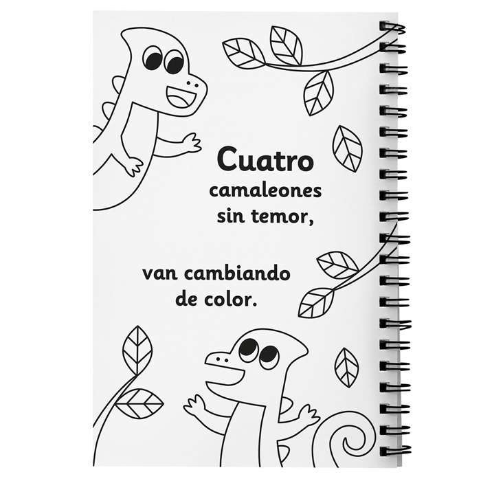 Libro Contando - Pinta con Agua - Libro Pintable
