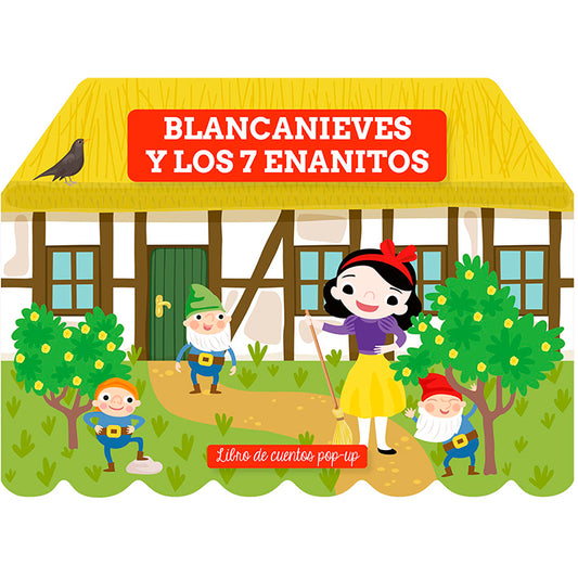 Libro Cuento Blancanieves y los 7 Enanitos Pop Up