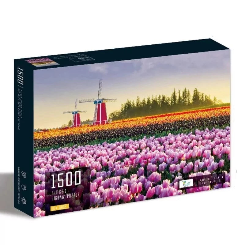 Puzzle Tulipanes 1500 piezas