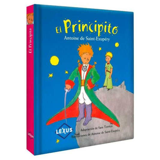 Libro El Principito (mediano color celeste)