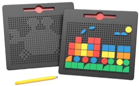 Tablero magnético con figuras